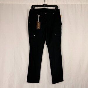 Duluth Trading Co. Women's Black Cargo Pants | Size 8 | Inseam 31"